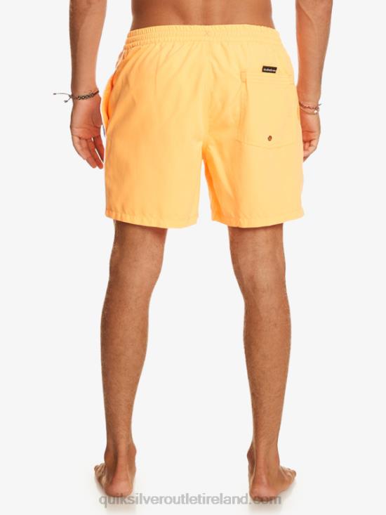 Men Quiksilver Everyday Vert 16 Volleys N02TD697 orange pop