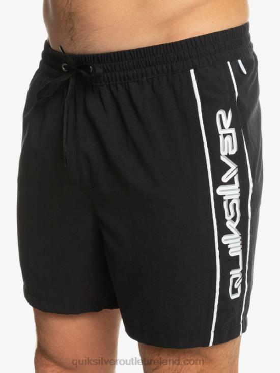 Men Quiksilver Everyday Vert 16 Volleys N02TD698 black