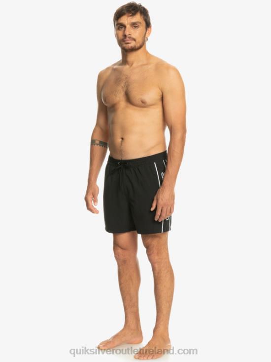 Men Quiksilver Everyday Vert 16 Volleys N02TD698 black