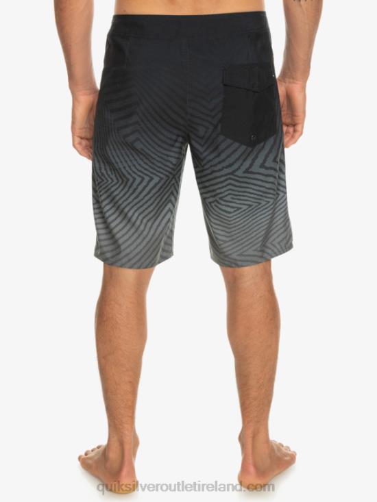 Men Quiksilver Everyday Warp Fade 20 Boardshorts N02TD1281 black