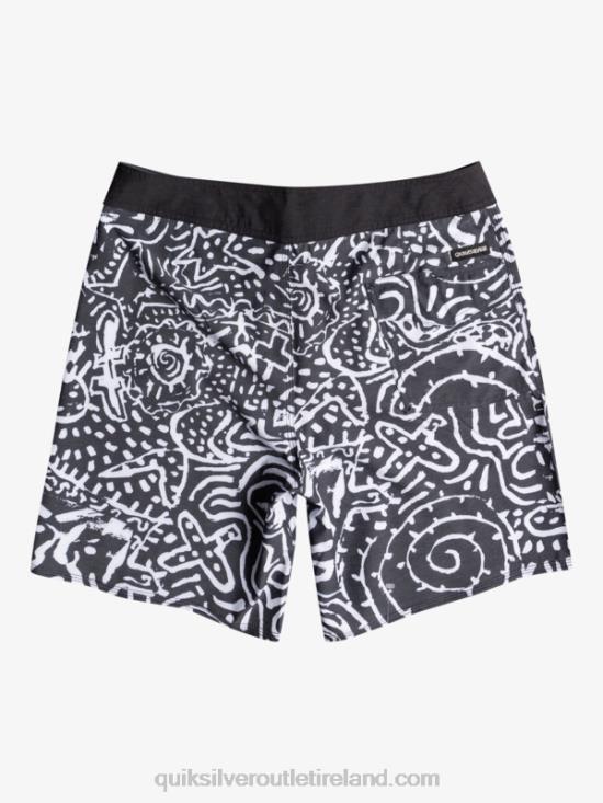 Men Quiksilver HEMPSTRETCH 69 18 Boardshorts N02TD1814 black
