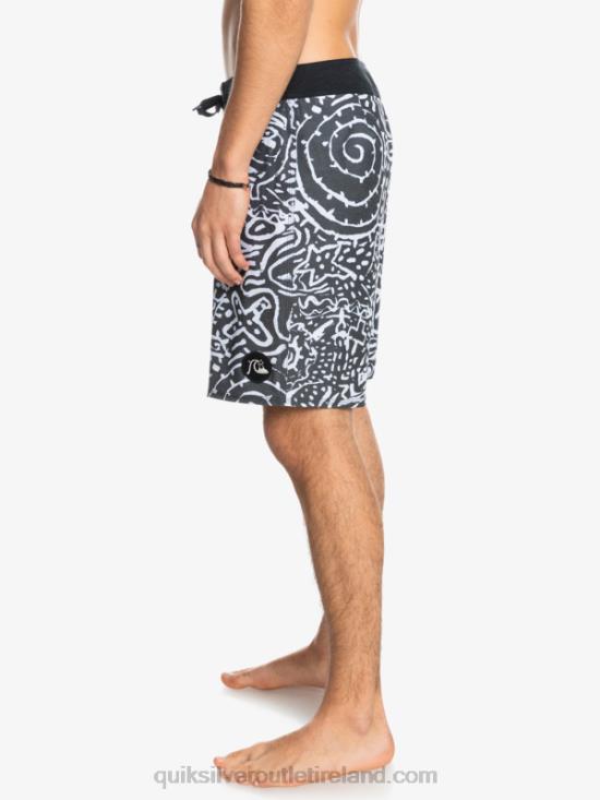 Men Quiksilver HEMPSTRETCH 69 18 Boardshorts N02TD1814 black