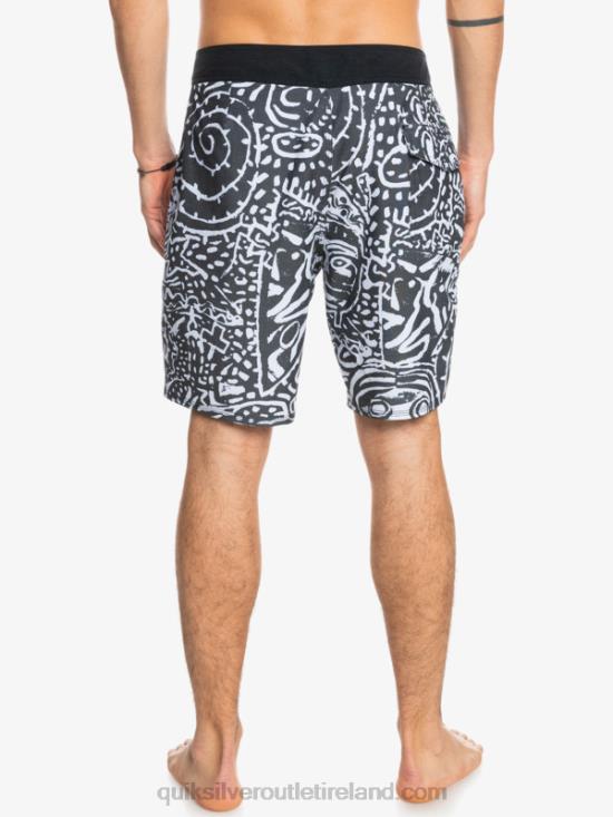 Men Quiksilver HEMPSTRETCH 69 18 Boardshorts N02TD1814 black