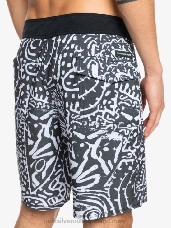 Men Quiksilver HEMPSTRETCH 69 18 Boardshorts N02TD1814 black
