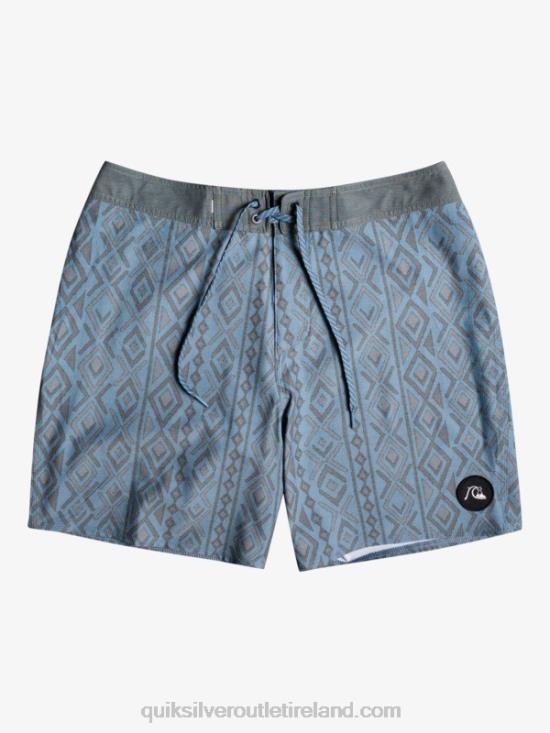 Men Quiksilver HEMPSTRETCH 69 18 Boardshorts N02TD1817 captains blue