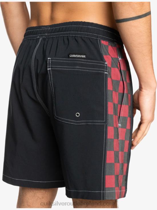 Men Quiksilver HEMPSTRETCH Original Arch 17 Volleys N02TD1675 tarmac