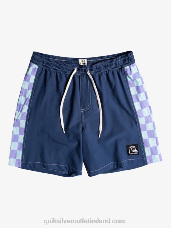 Men Quiksilver HEMPSTRETCH Original Arch 17 Volleys N02TD1676 insignia blue