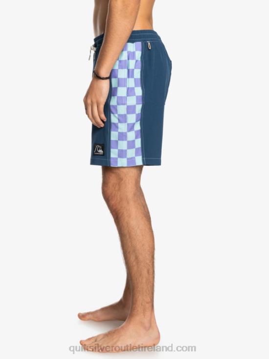 Men Quiksilver HEMPSTRETCH Original Arch 17 Volleys N02TD1676 insignia blue