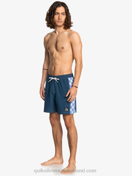 Men Quiksilver HEMPSTRETCH Original Arch 17 Volleys N02TD1676 insignia blue