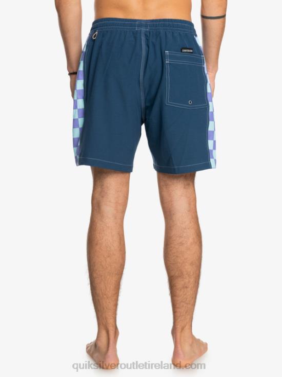 Men Quiksilver HEMPSTRETCH Original Arch 17 Volleys N02TD1676 insignia blue