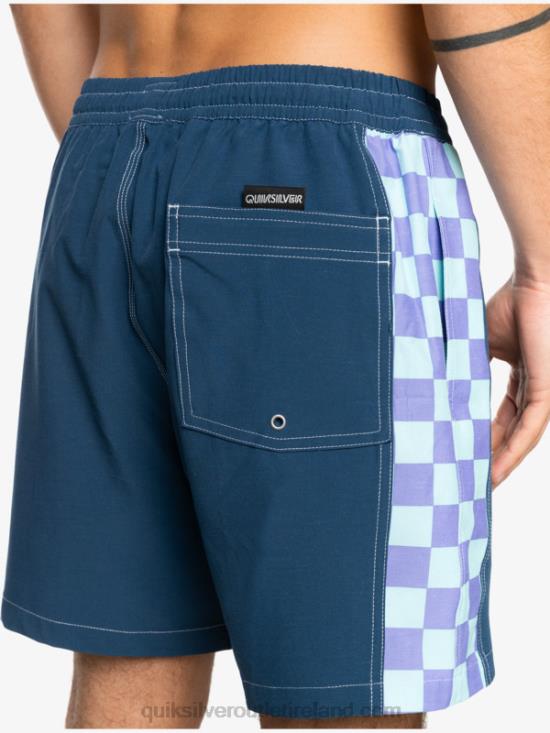 Men Quiksilver HEMPSTRETCH Original Arch 17 Volleys N02TD1676 insignia blue