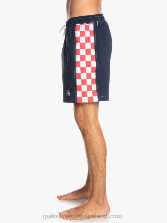 Men Quiksilver HEMPSTRETCH Original Arch 17 Volleys N02TD1678 navy blazer