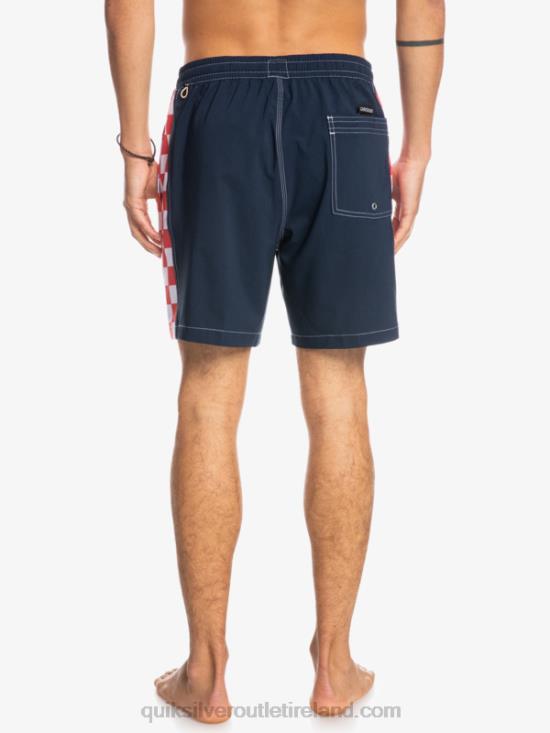 Men Quiksilver HEMPSTRETCH Original Arch 17 Volleys N02TD1678 navy blazer
