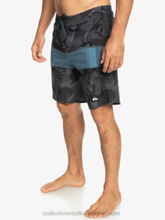 Men Quiksilver Highlite Arch 19 Boardshorts N02TD369 tarmac