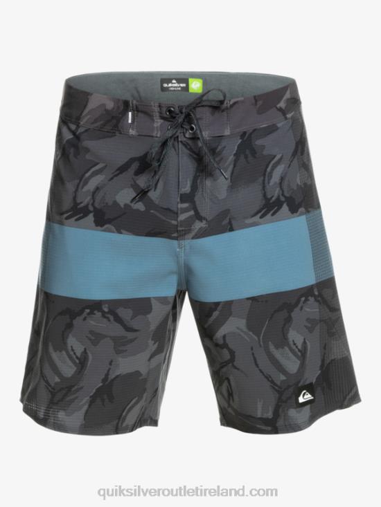 Men Quiksilver Highlite Arch 19 Boardshorts N02TD369 tarmac