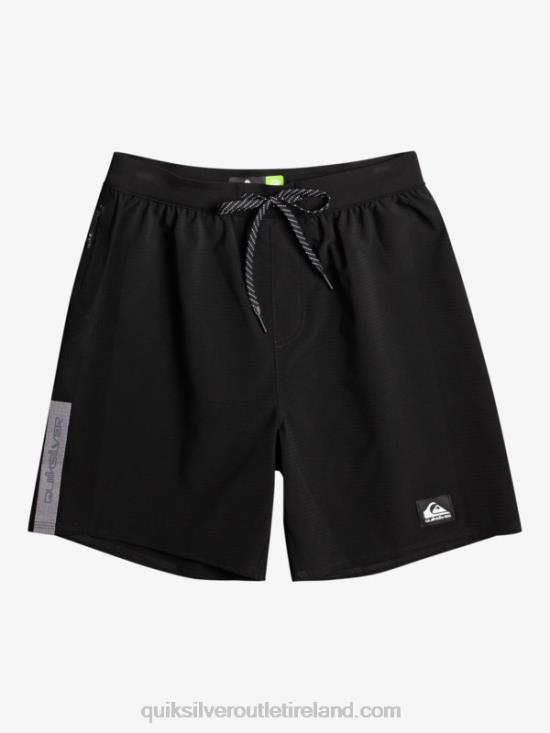 Men Quiksilver Highlite Omni Short 17 Volleys N02TD807 black