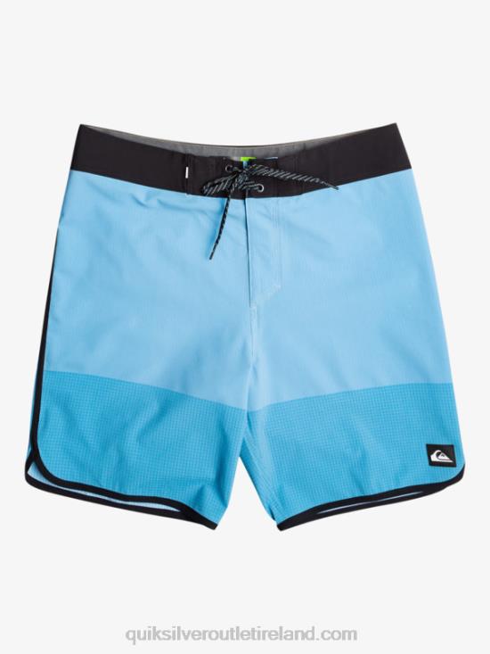 Men Quiksilver Highlite Scallop 19 Boardshorts N02TD17 azure blue