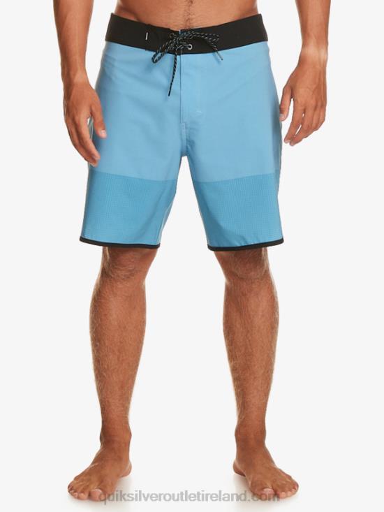 Men Quiksilver Highlite Scallop 19 Boardshorts N02TD17 azure blue