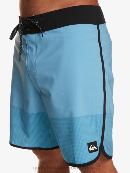 Men Quiksilver Highlite Scallop 19 Boardshorts N02TD17 azure blue