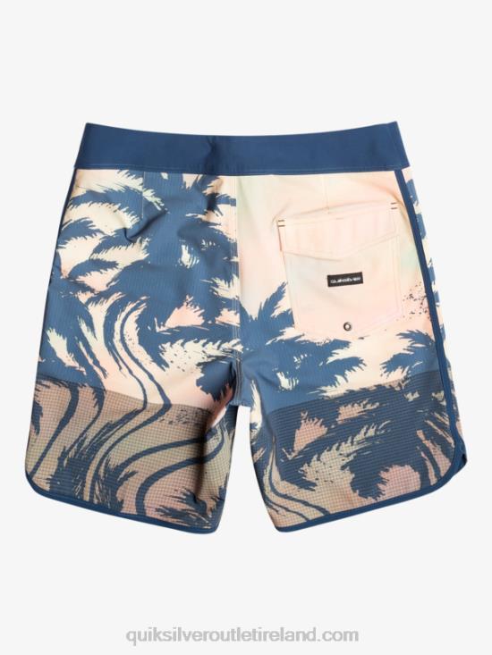 Men Quiksilver Highlite Scallop 19 Boardshorts N02TD18 pastel turquoise
