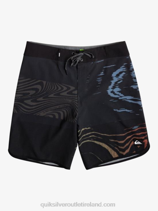 Men Quiksilver Highlite Scallop 19 Boardshorts N02TD19 black