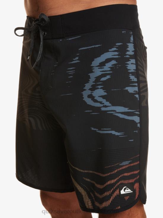Men Quiksilver Highlite Scallop 19 Boardshorts N02TD19 black