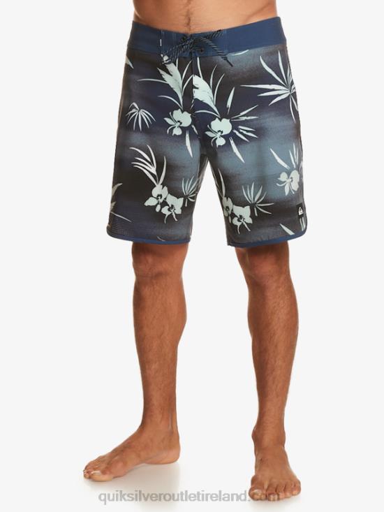 Men Quiksilver Highlite Scallop 19 Boardshorts N02TD20 naval accademy