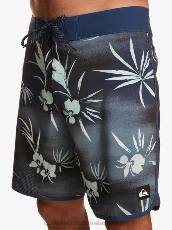 Men Quiksilver Highlite Scallop 19 Boardshorts N02TD20 naval accademy