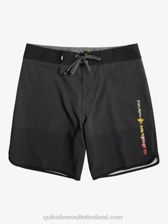 Men Quiksilver Highlite Scallop 19 Boardshorts N02TD21 black