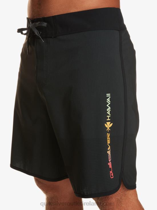 Men Quiksilver Highlite Scallop 19 Boardshorts N02TD21 black