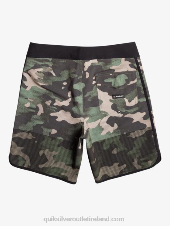 Men Quiksilver Highlite Scallop 19 Boardshorts N02TD22 tarmac