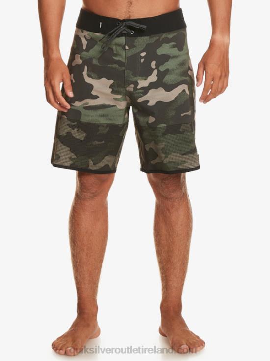 Men Quiksilver Highlite Scallop 19 Boardshorts N02TD22 tarmac