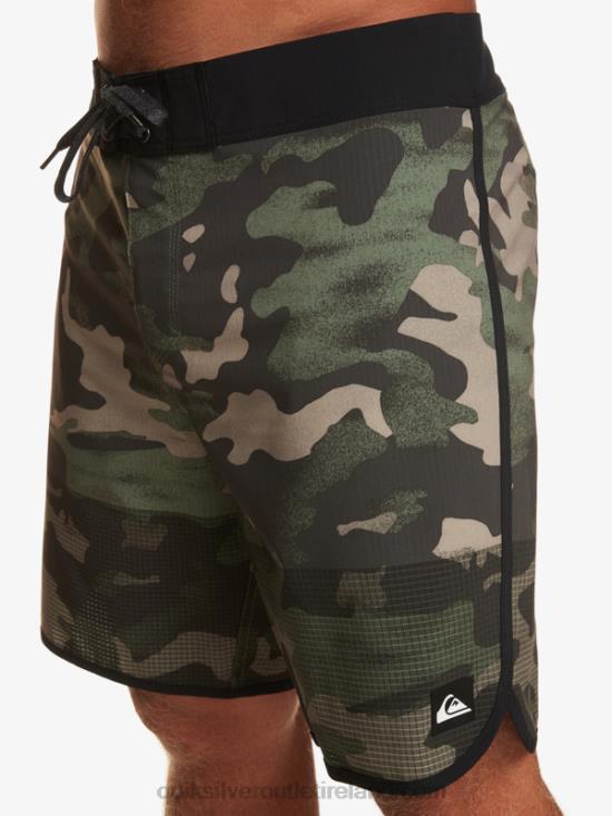 Men Quiksilver Highlite Scallop 19 Boardshorts N02TD22 tarmac