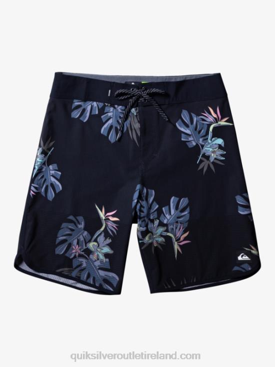 Men Quiksilver Highlite Scallop 19 Boardshorts N02TD24 black