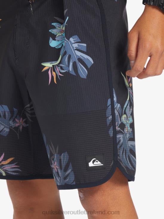 Men Quiksilver Highlite Scallop 19 Boardshorts N02TD24 black