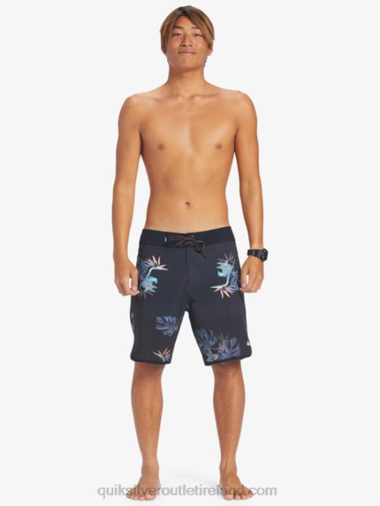 Men Quiksilver Highlite Scallop 19 Boardshorts N02TD24 black