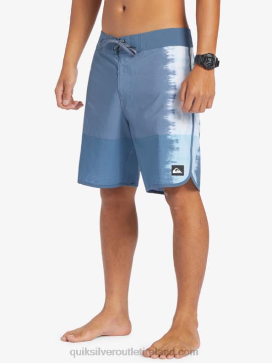 Men Quiksilver Highlite Scallop 19 Boardshorts N02TD26 bering sea