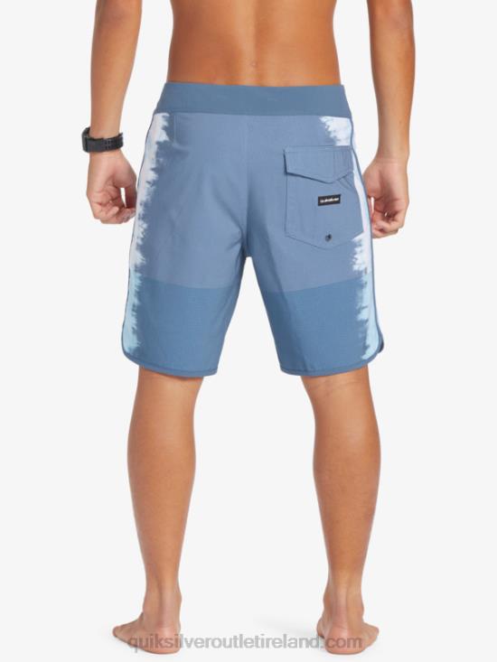 Men Quiksilver Highlite Scallop 19 Boardshorts N02TD26 bering sea