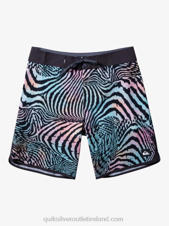 Men Quiksilver Highlite Scallop 19 Boardshorts N02TD28 tarmac