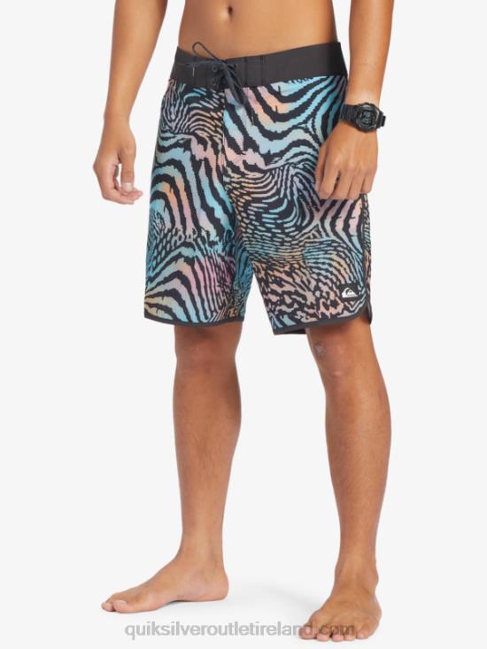 Men Quiksilver Highlite Scallop 19 Boardshorts N02TD28 tarmac