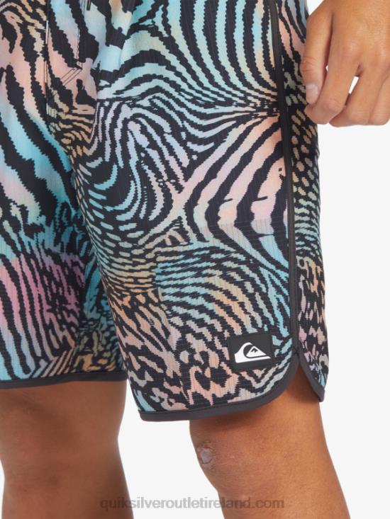 Men Quiksilver Highlite Scallop 19 Boardshorts N02TD28 tarmac