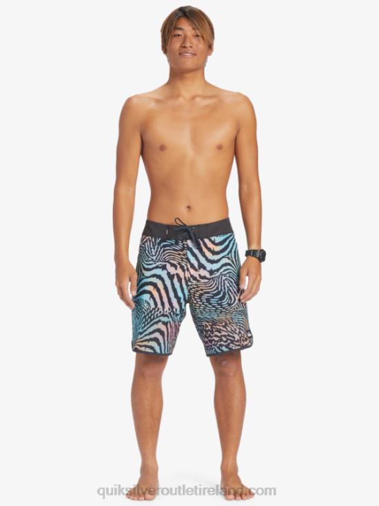 Men Quiksilver Highlite Scallop 19 Boardshorts N02TD28 tarmac