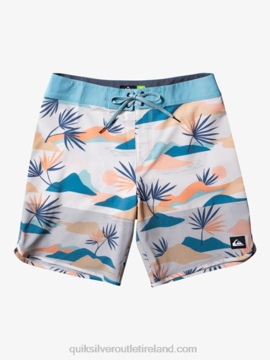 Men Quiksilver Highlite Scallop 19 Boardshorts N02TD29 birch