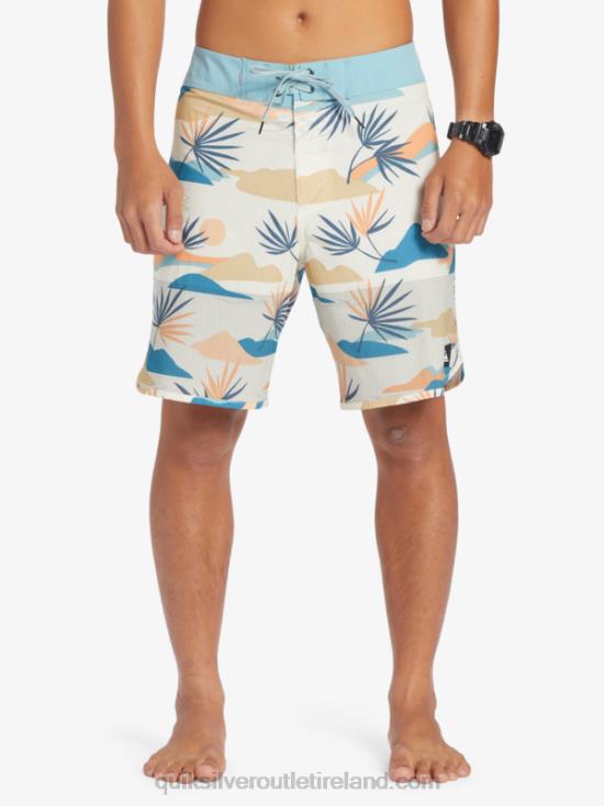 Men Quiksilver Highlite Scallop 19 Boardshorts N02TD29 birch
