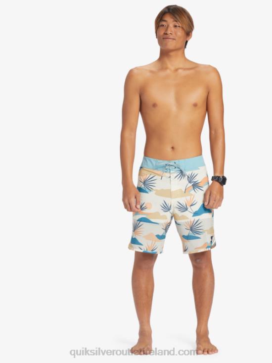 Men Quiksilver Highlite Scallop 19 Boardshorts N02TD29 birch
