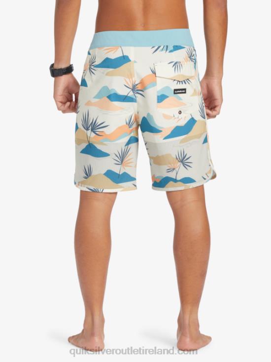 Men Quiksilver Highlite Scallop 19 Boardshorts N02TD29 birch