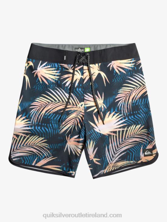 Men Quiksilver Highlite Scallop 19 Boardshorts N02TD31 black