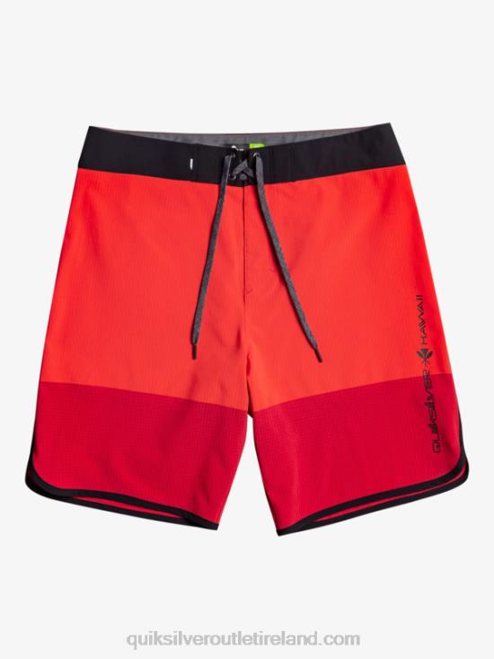 Men Quiksilver Highlite Scallop 19 Boardshorts N02TD32 high risk red