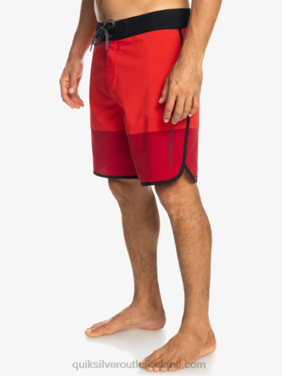 Men Quiksilver Highlite Scallop 19 Boardshorts N02TD32 high risk red