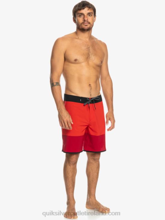 Men Quiksilver Highlite Scallop 19 Boardshorts N02TD32 high risk red